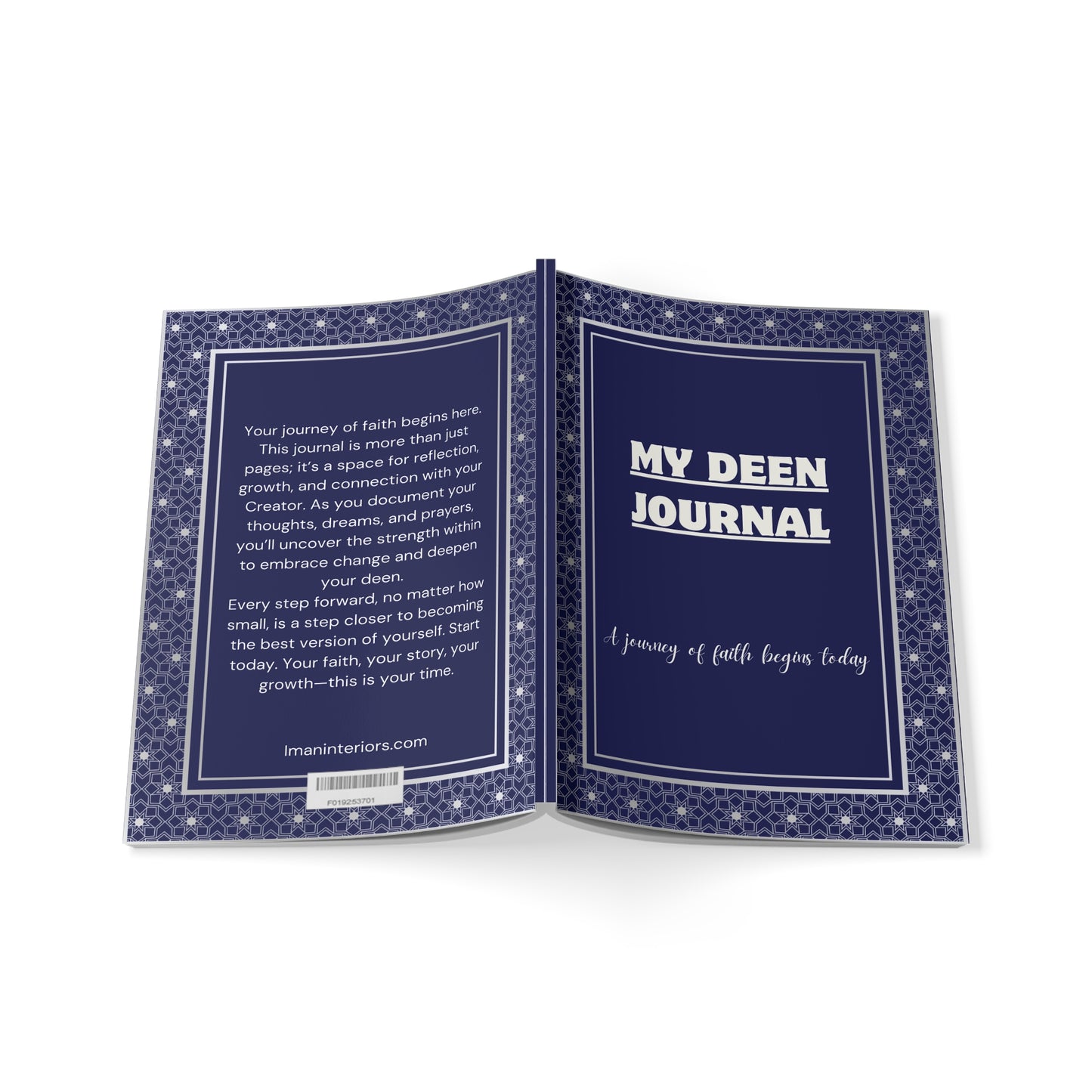 My Deen Journal - A5 Softcover Notebook for Reflection and Growth