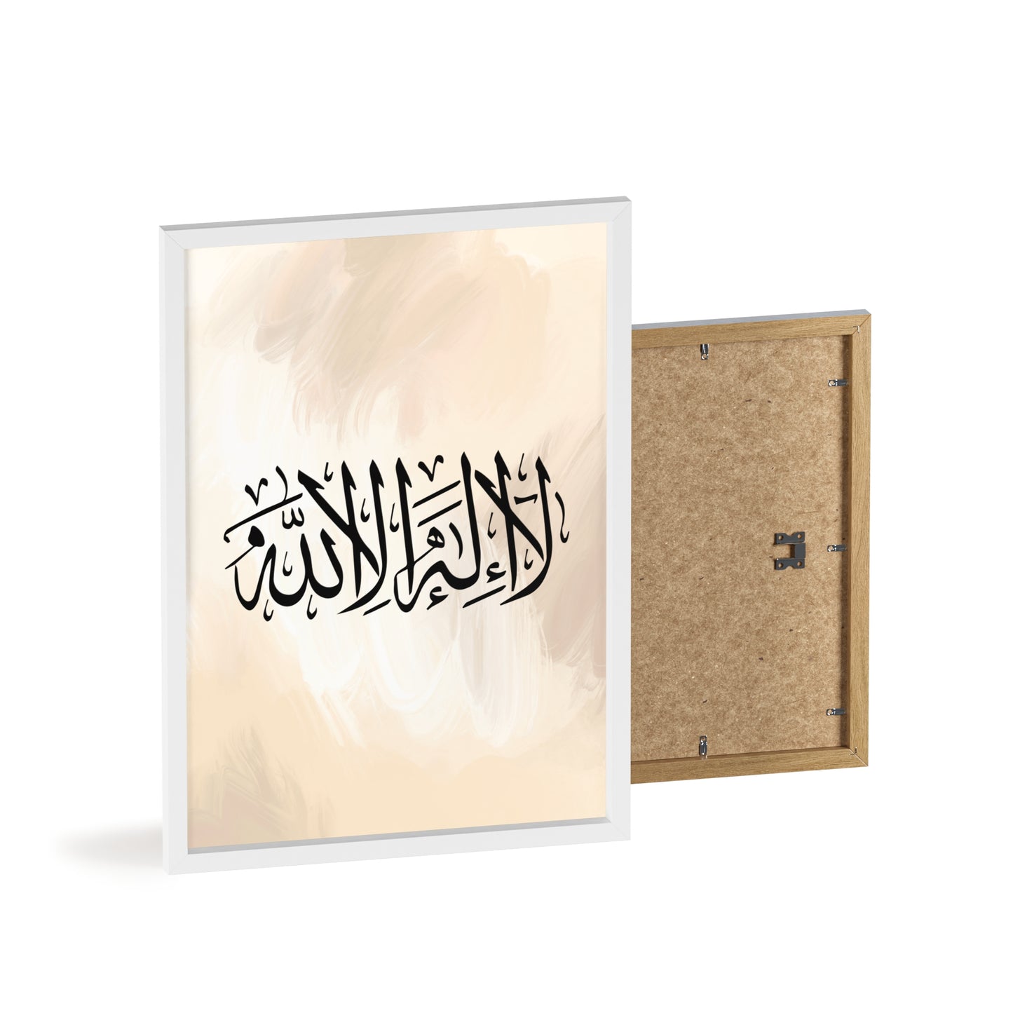 Poster with Wooden Frame