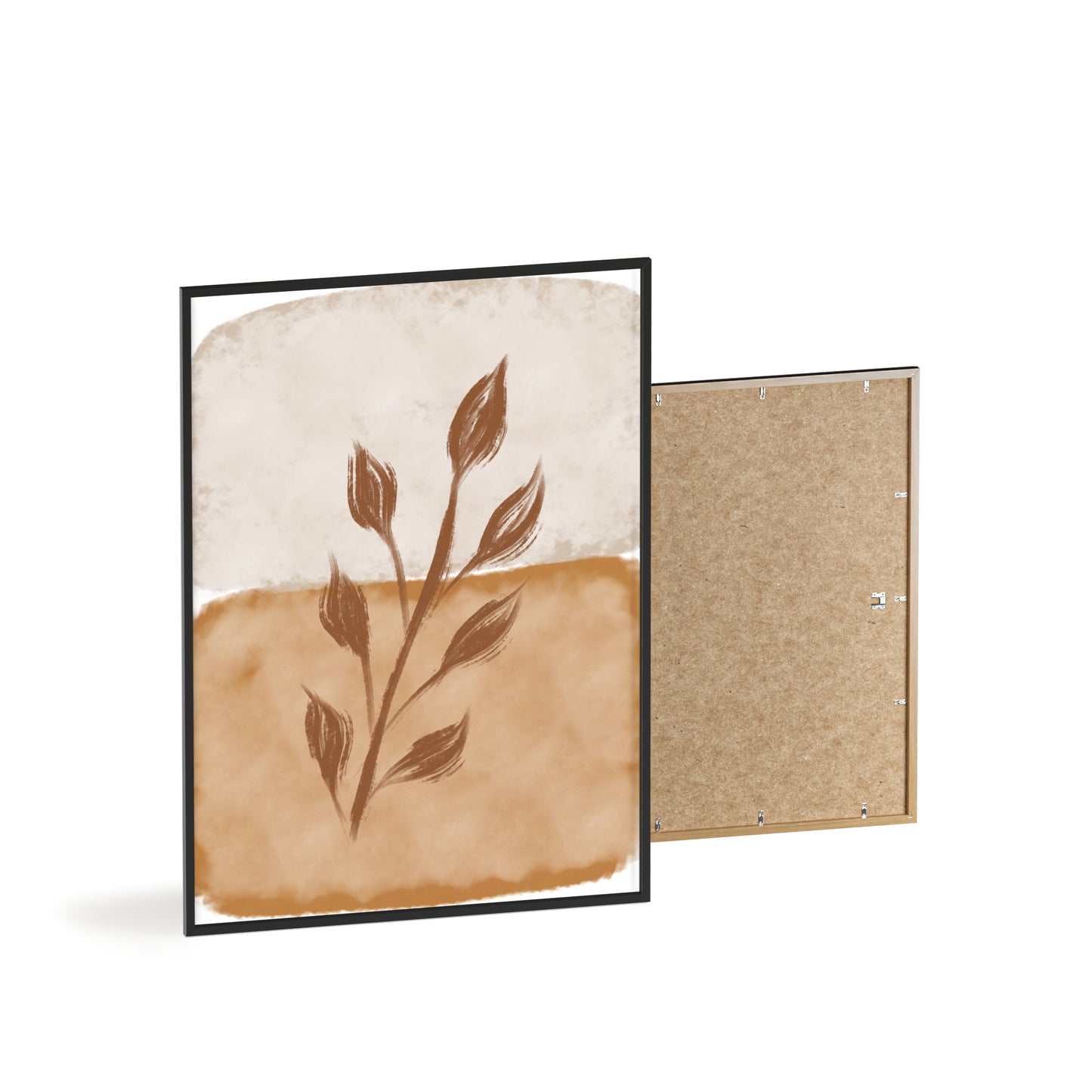 Poster with Wooden Frame