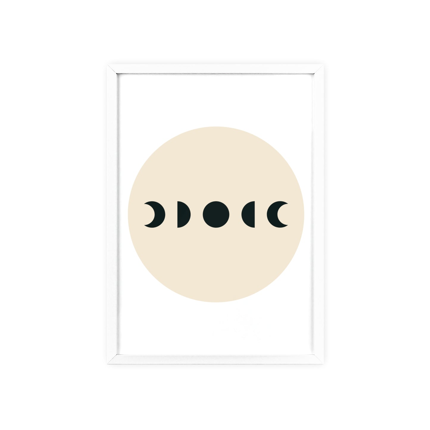 Poster with Wooden Frame