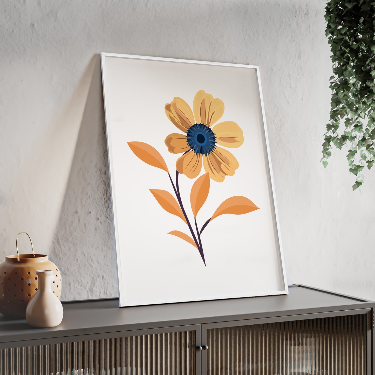 Poster with Wooden Frame