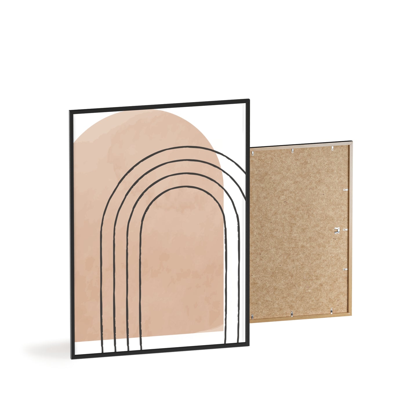 Poster with Wooden Frame