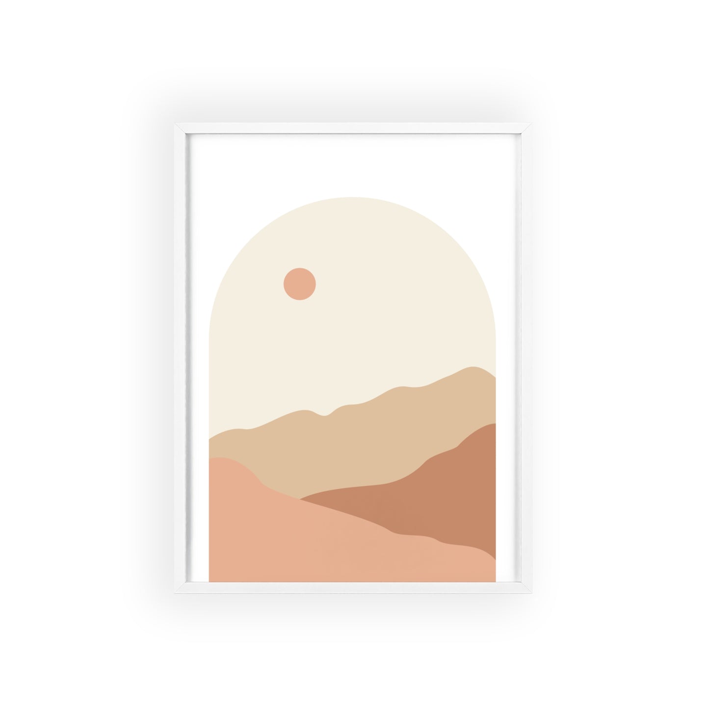 Poster with Wooden Frame