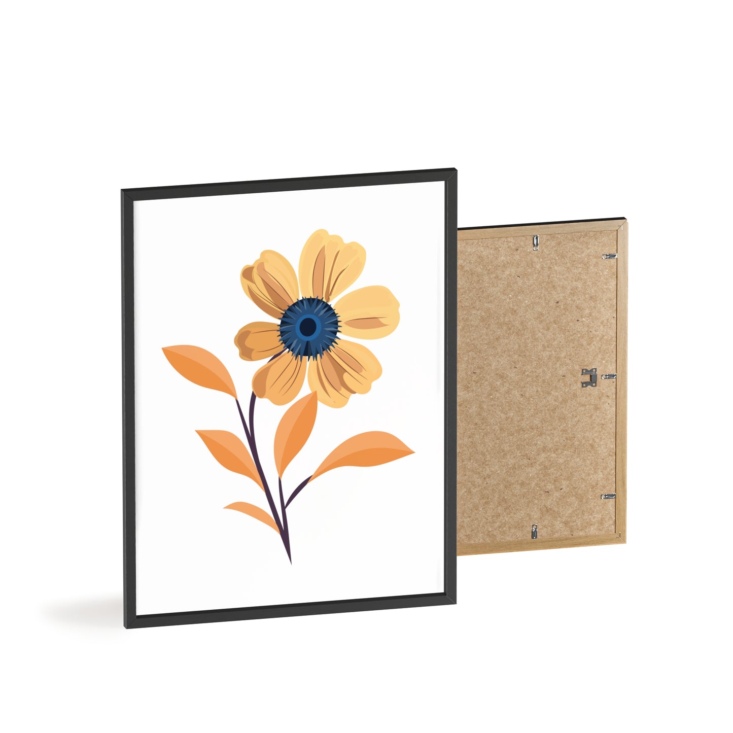 Poster with Wooden Frame
