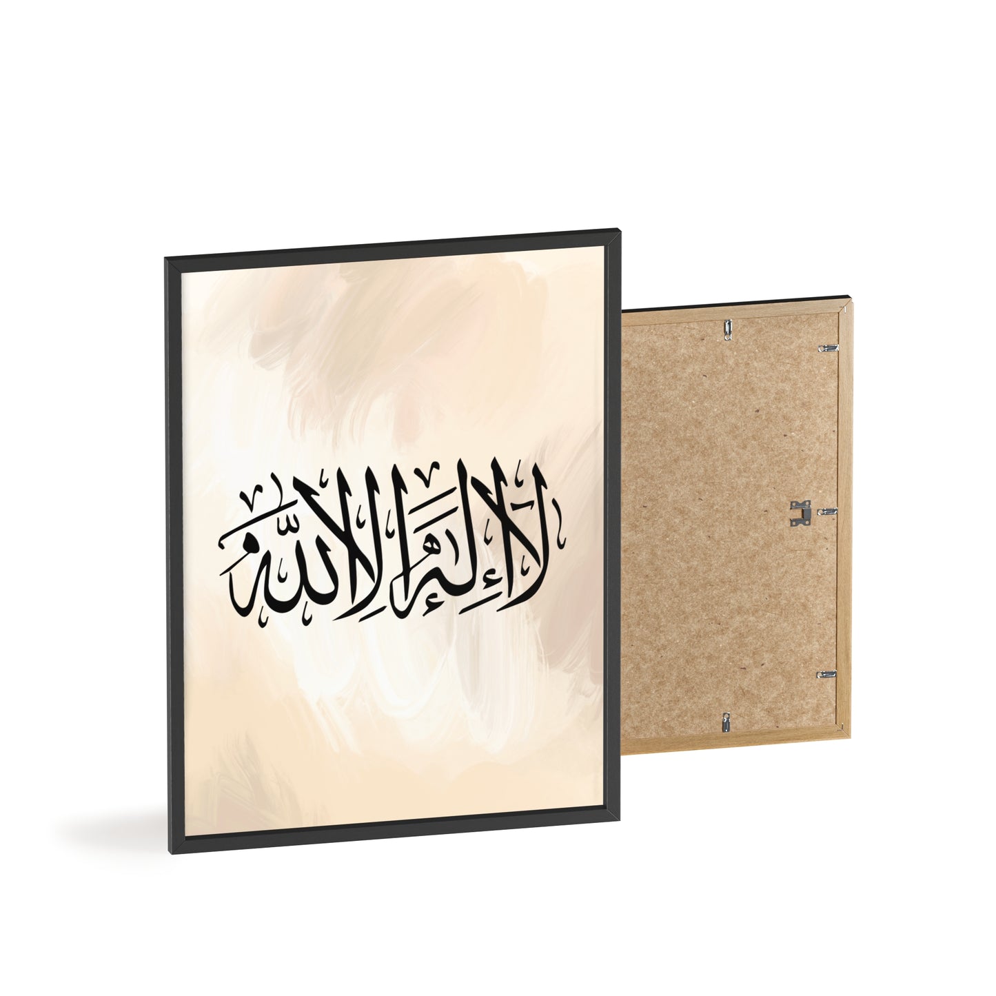Poster with Wooden Frame
