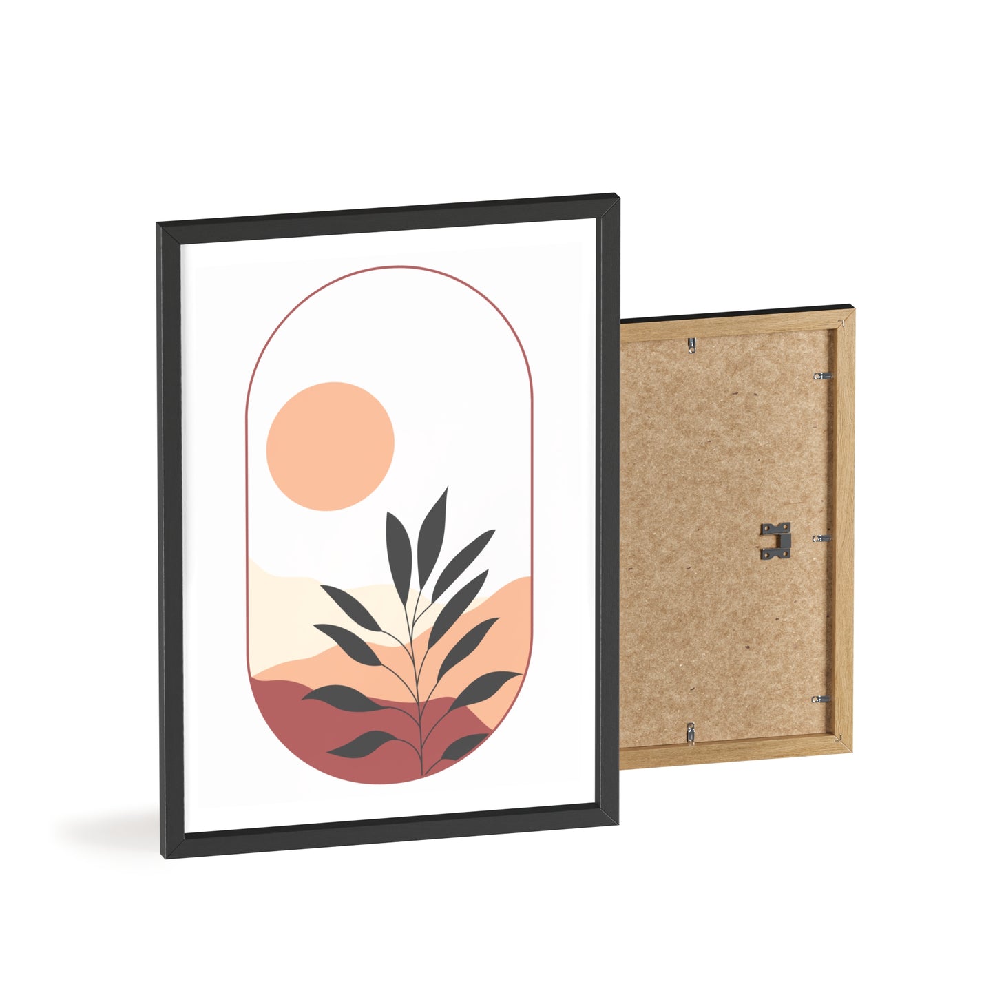 Poster with Wooden Frame