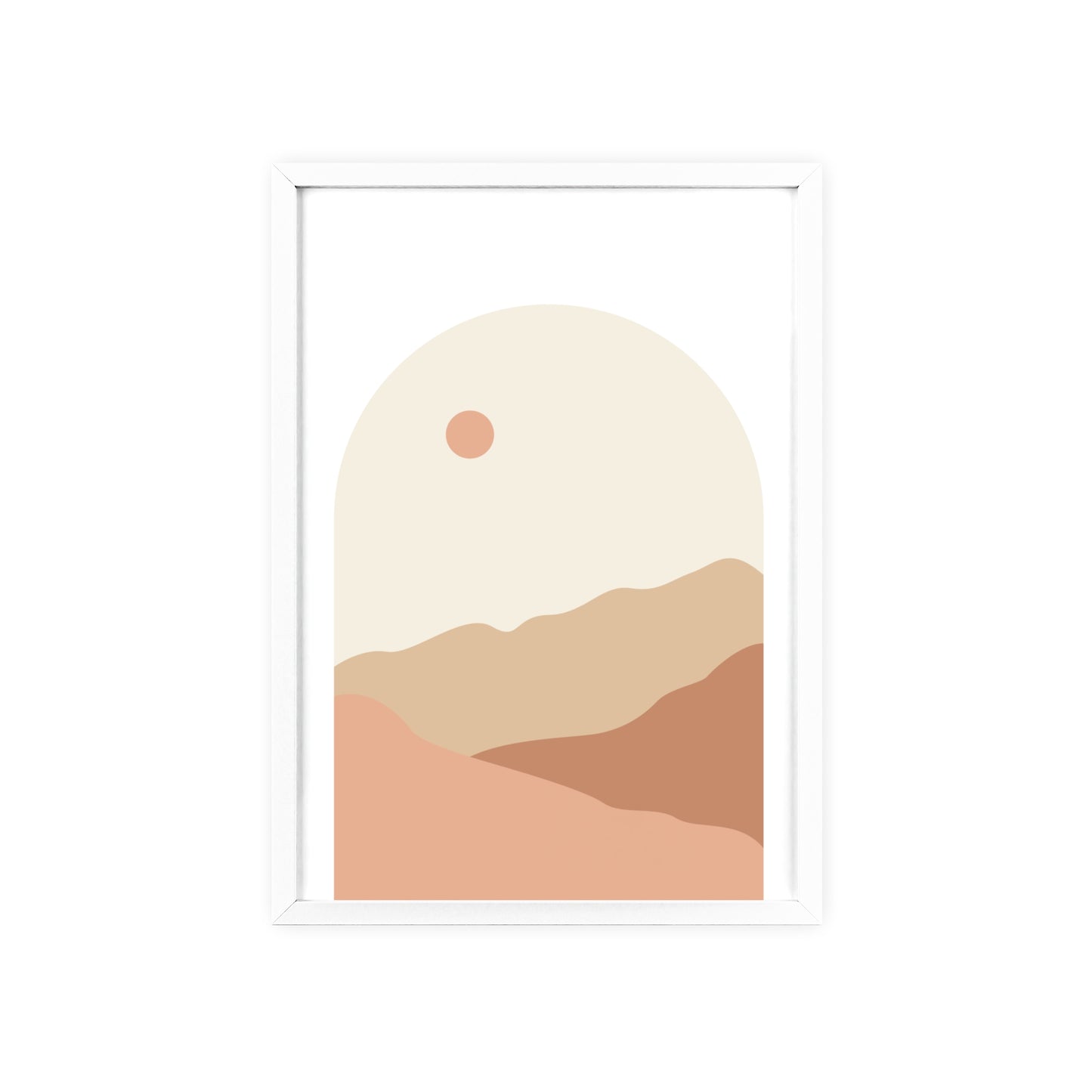 Poster with Wooden Frame