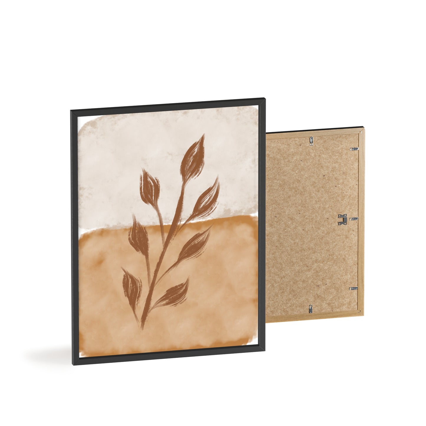 Poster with Wooden Frame