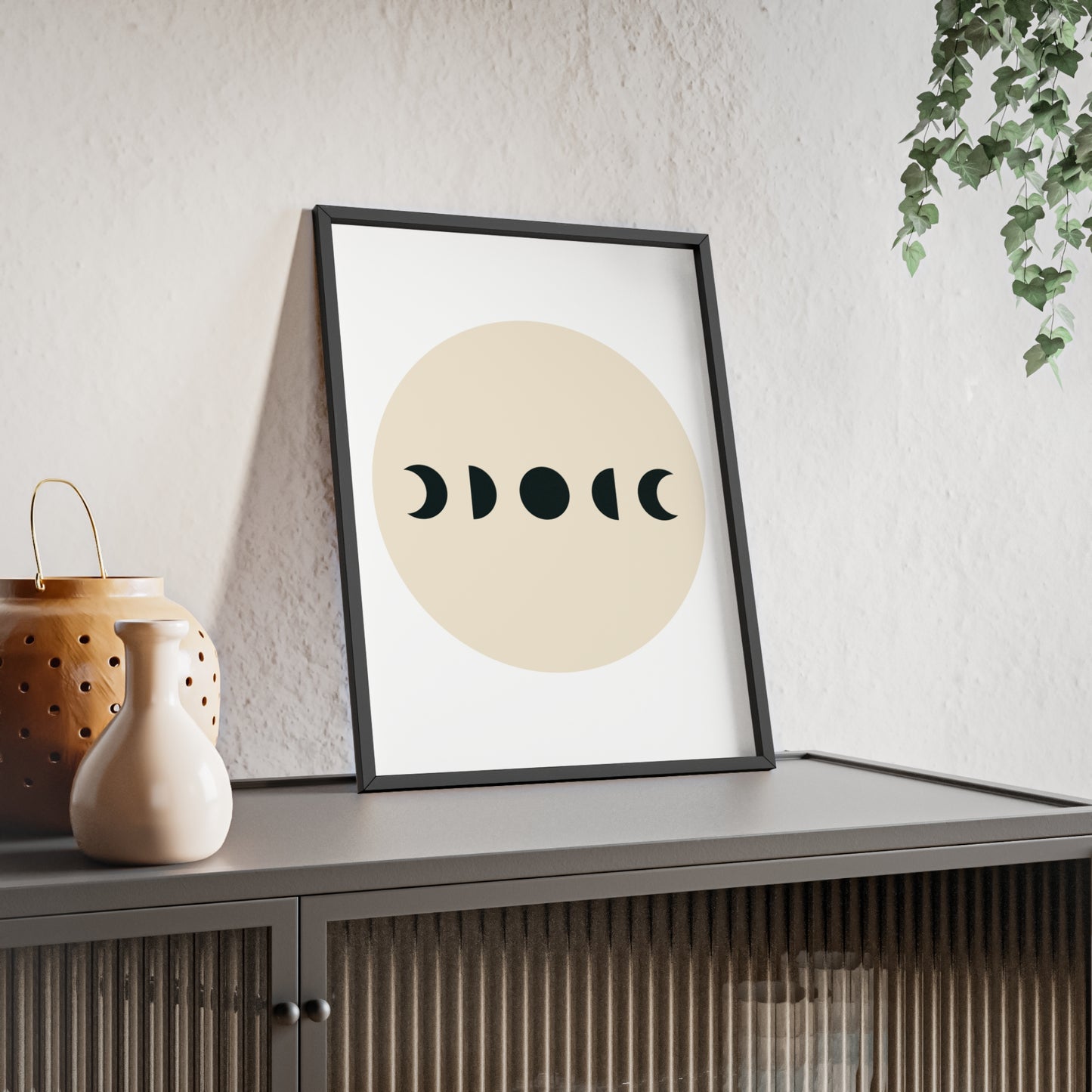 Poster with Wooden Frame