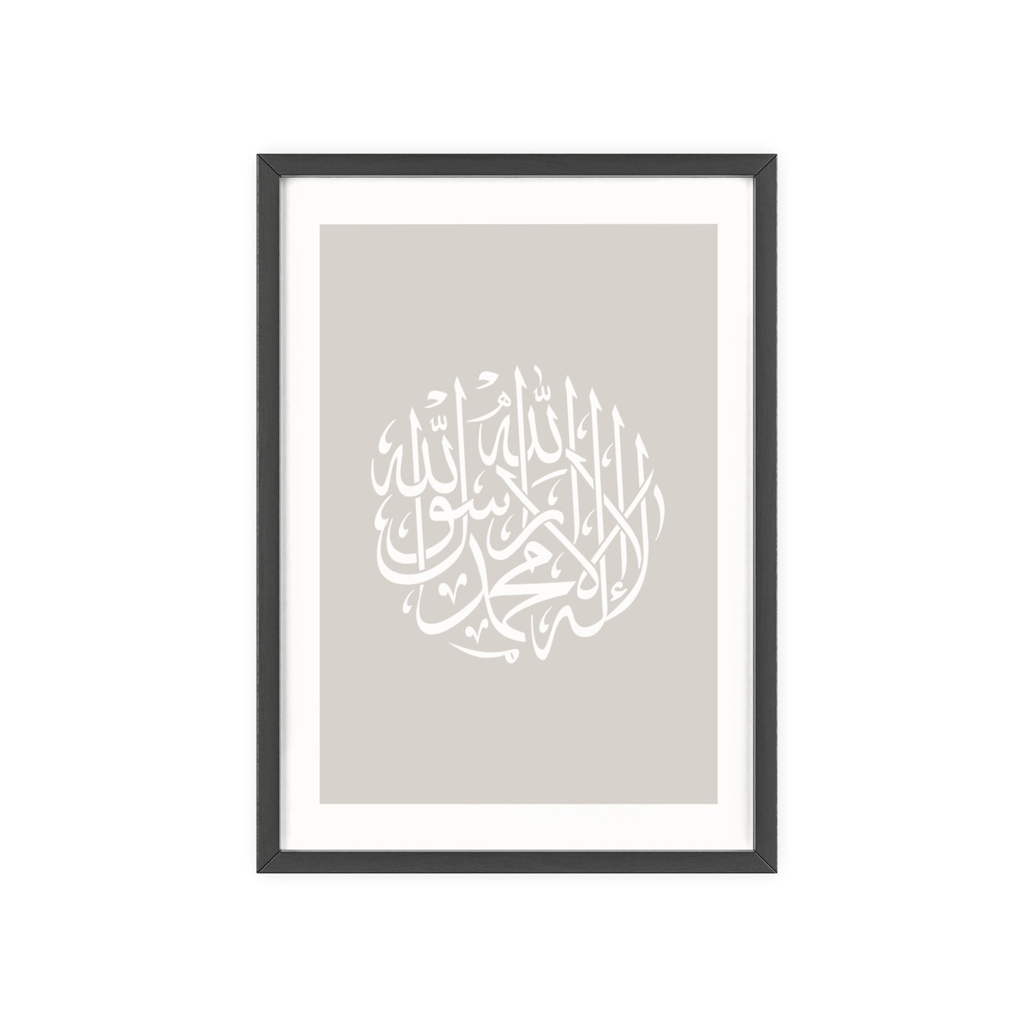 Poster with Wooden Frame