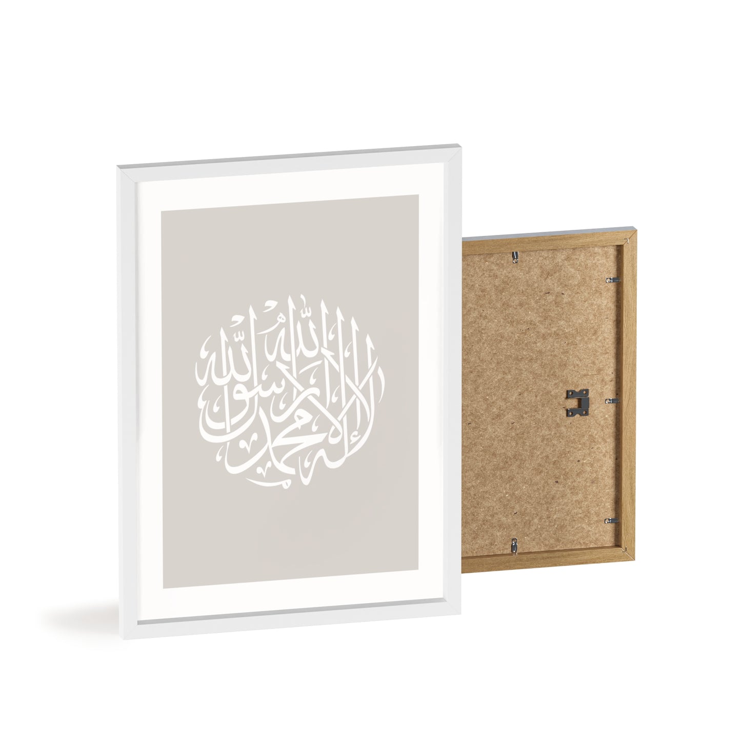 Poster with Wooden Frame