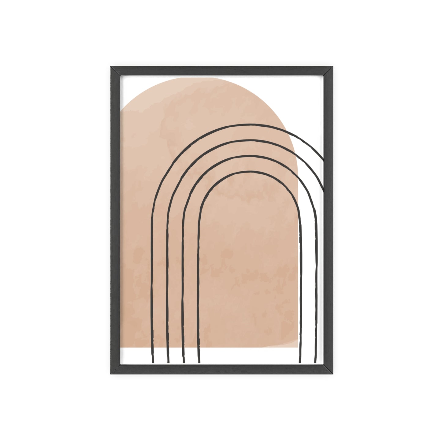 Poster with Wooden Frame