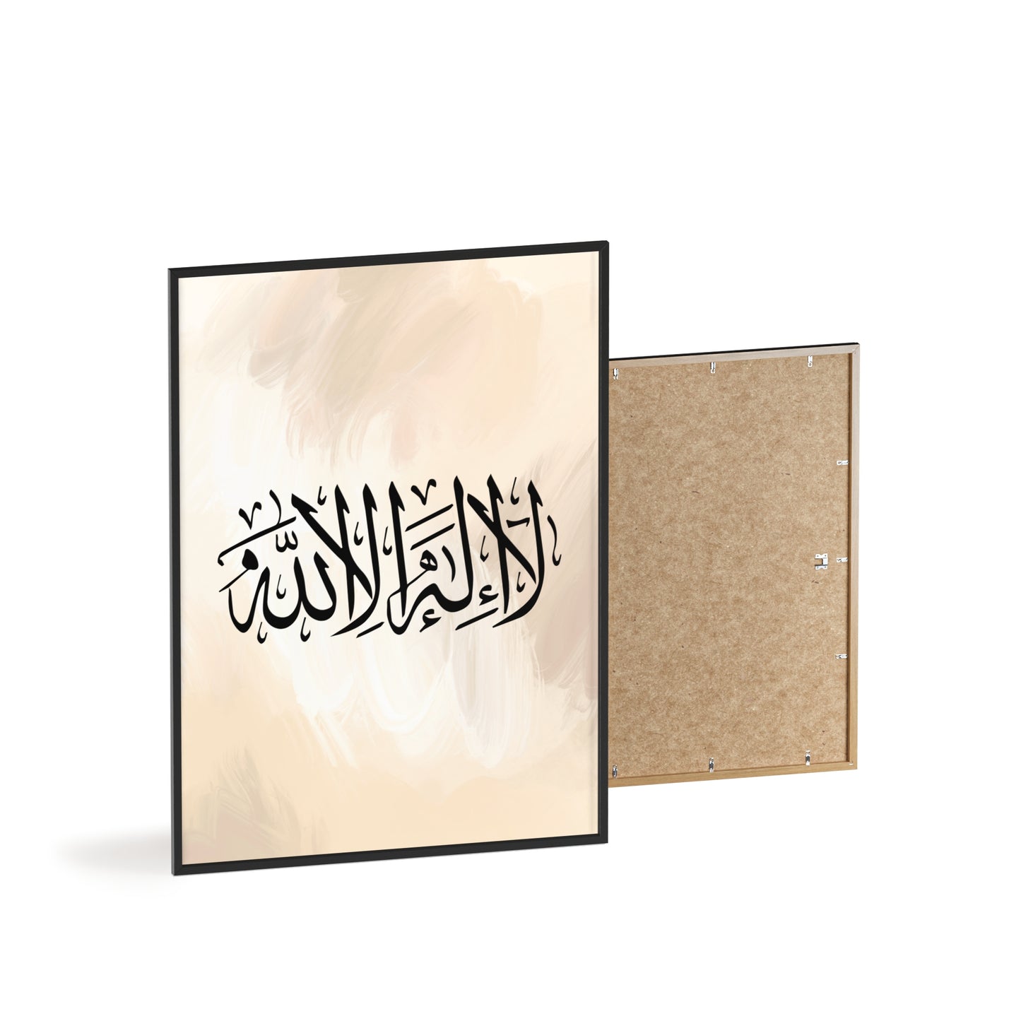 Poster with Wooden Frame