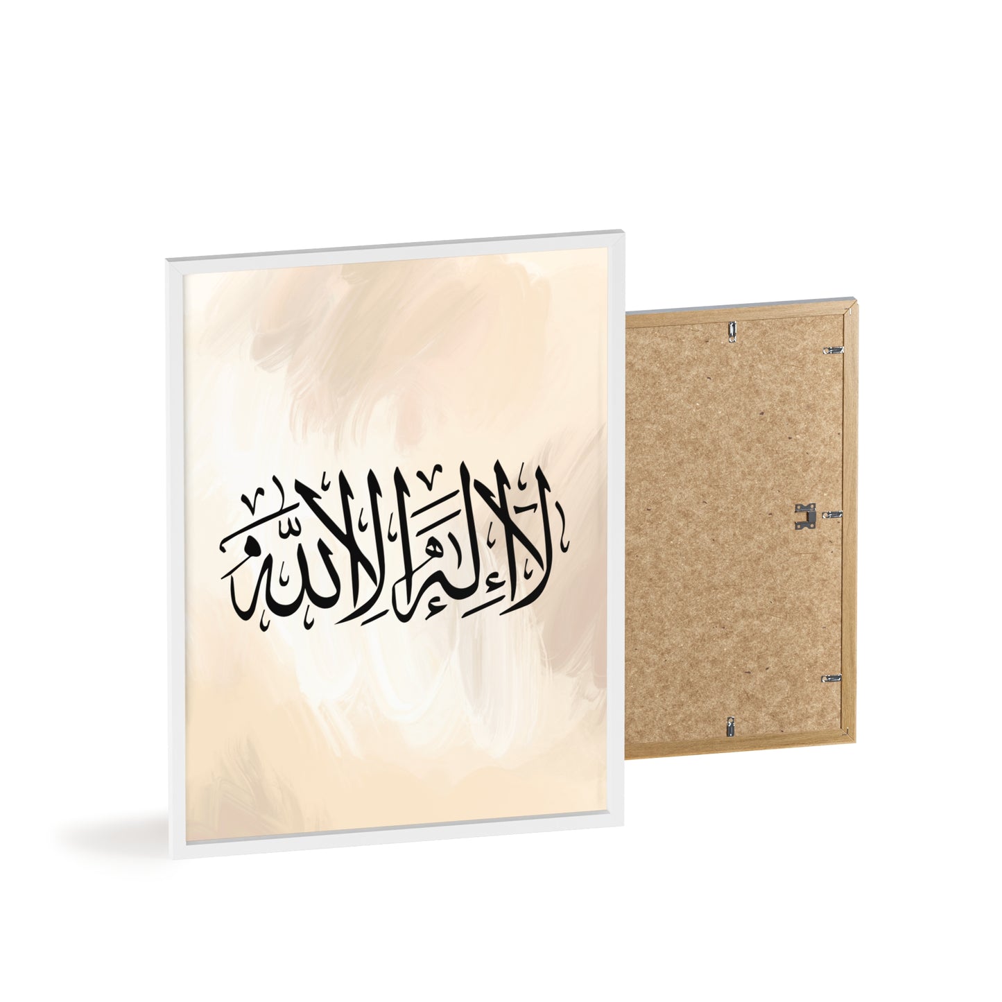 Poster with Wooden Frame