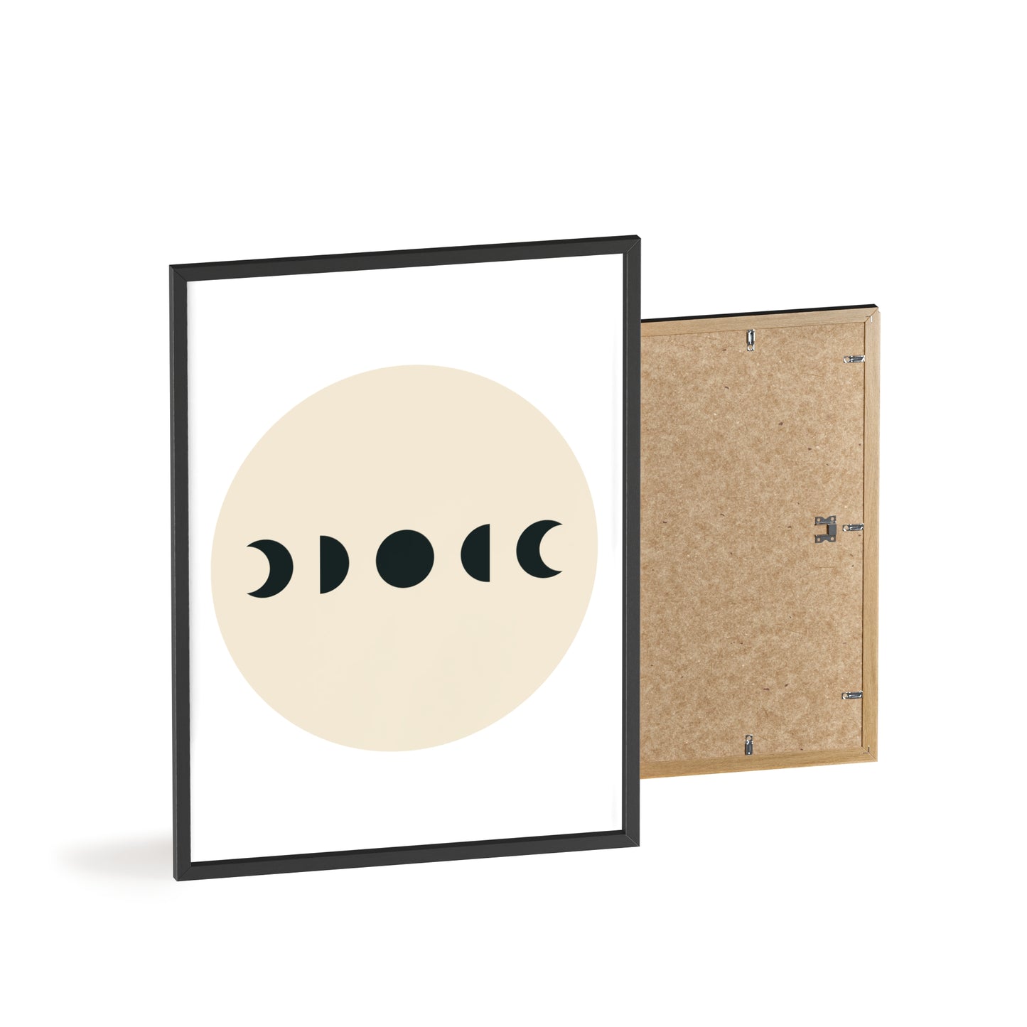 Poster with Wooden Frame