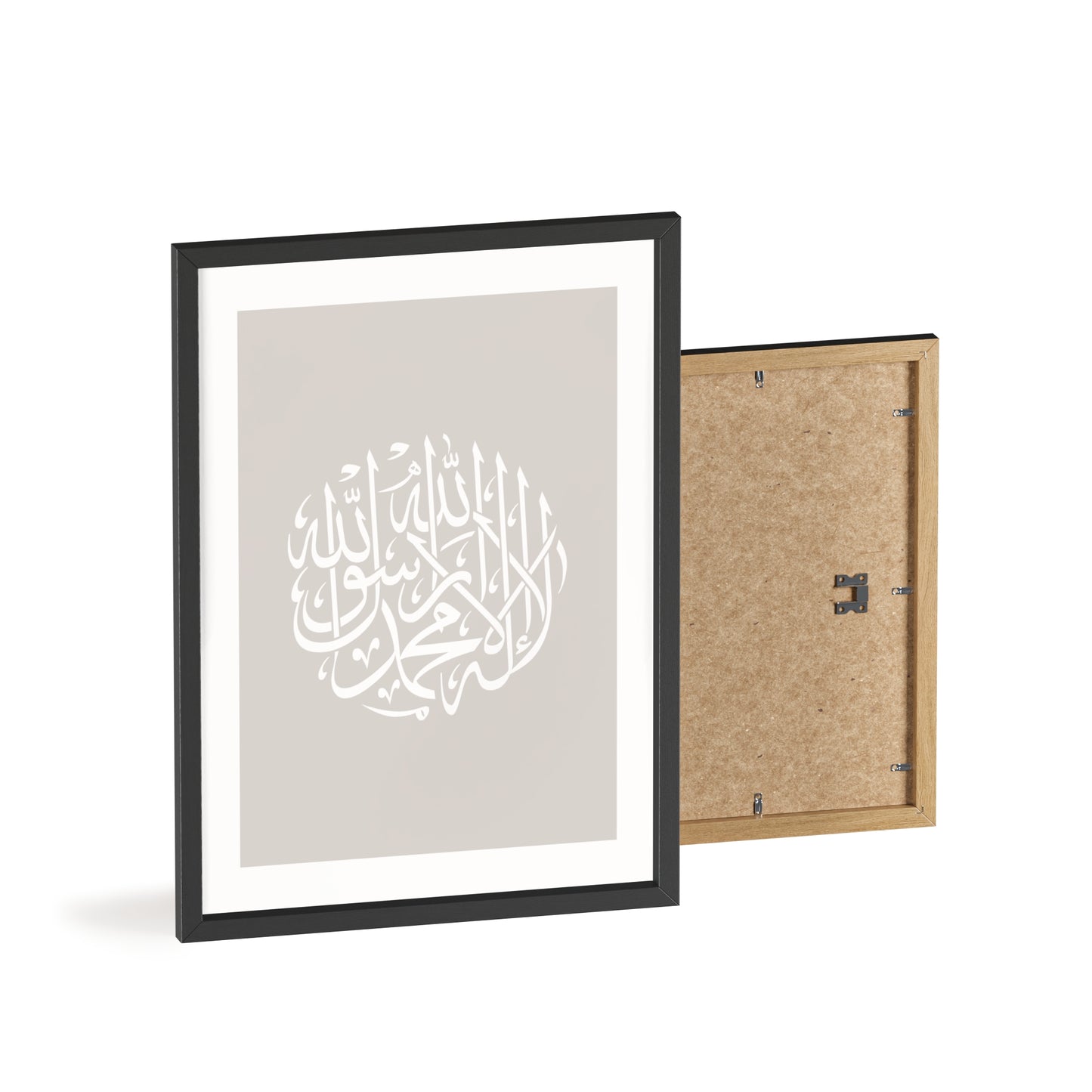 Poster with Wooden Frame