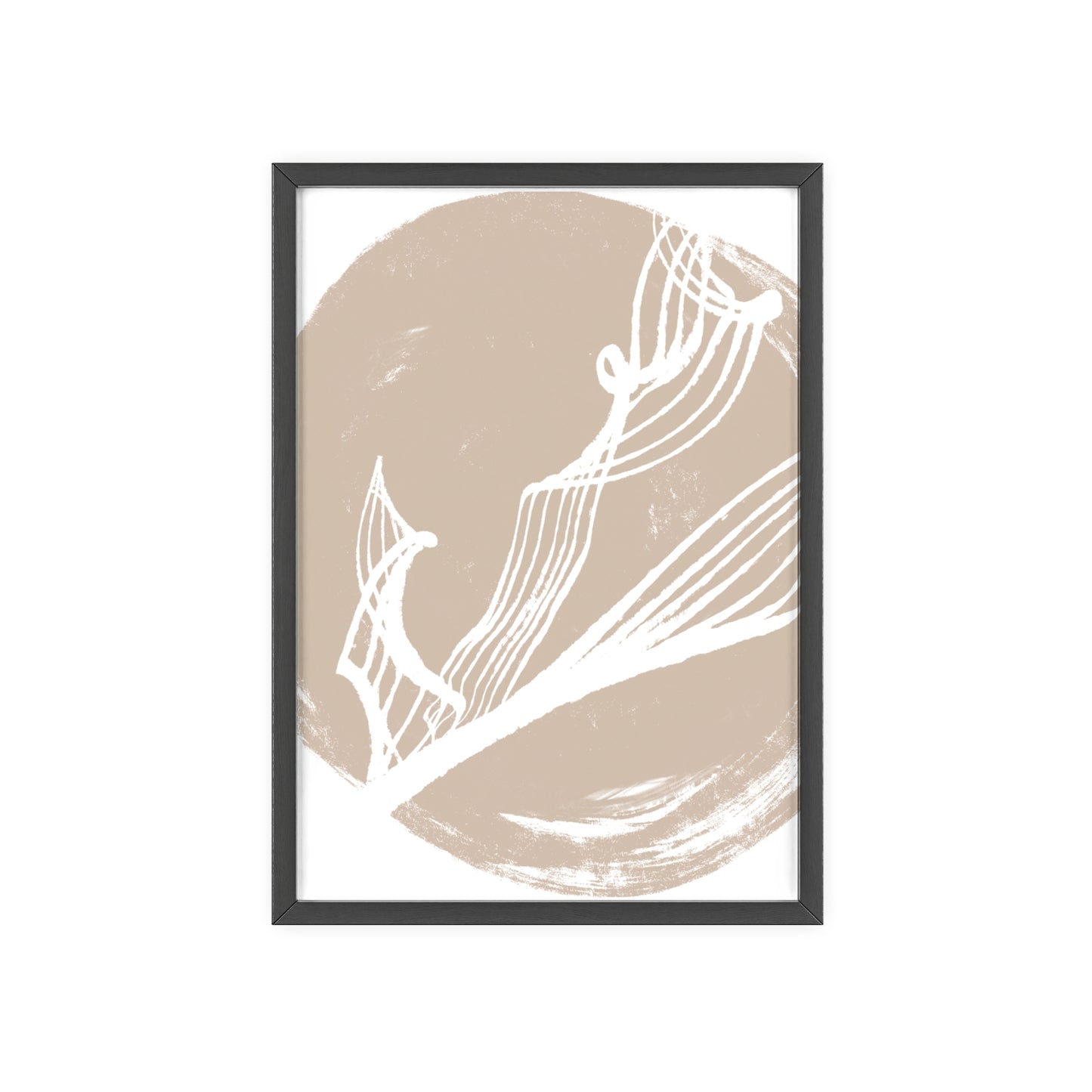 Poster with Wooden Frame
