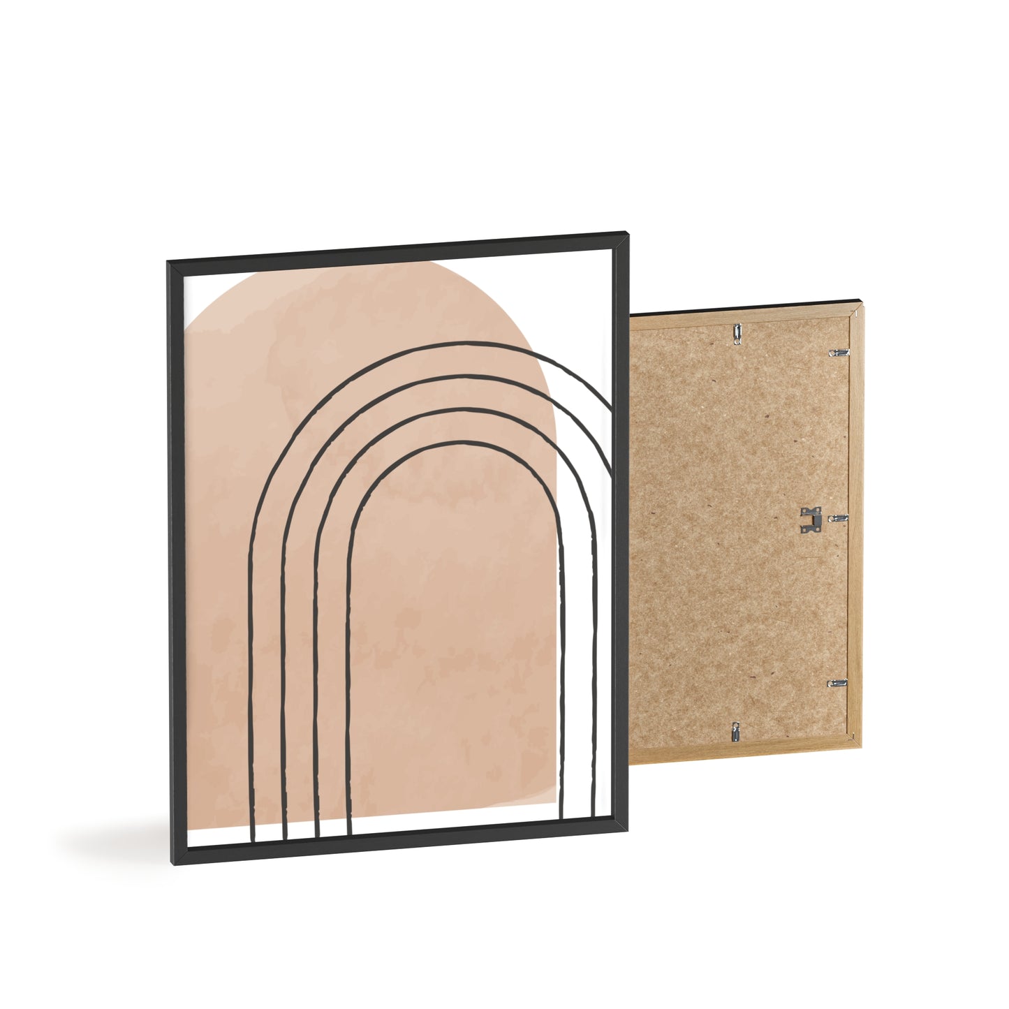Poster with Wooden Frame
