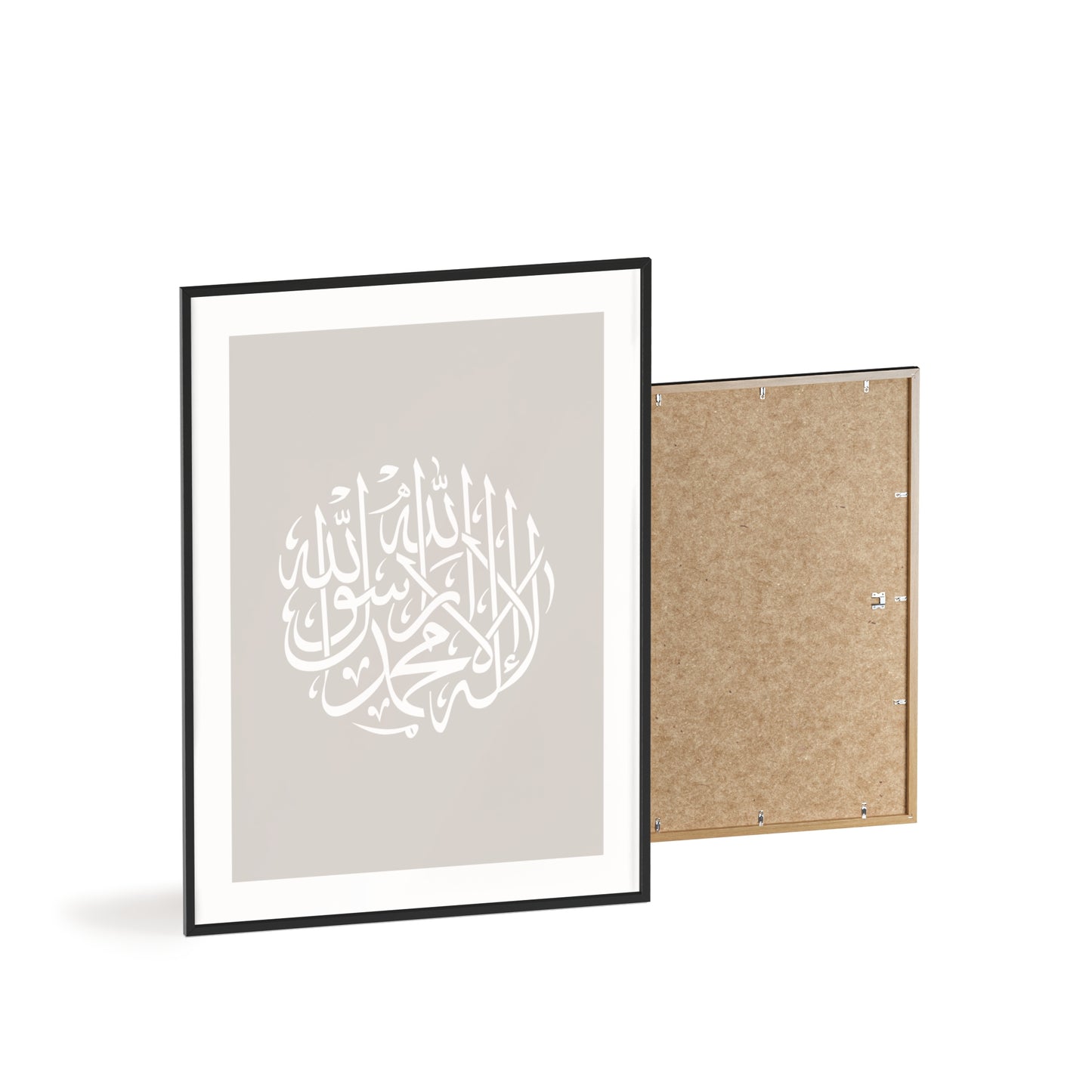 Poster with Wooden Frame