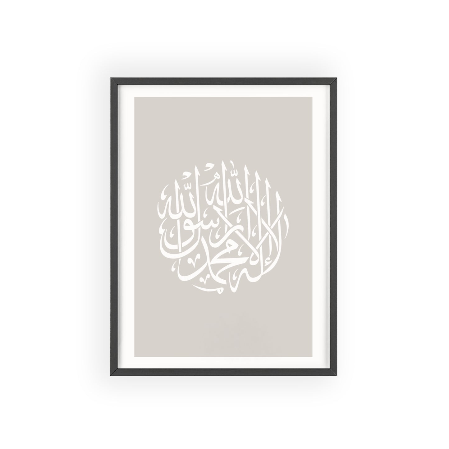 Poster with Wooden Frame