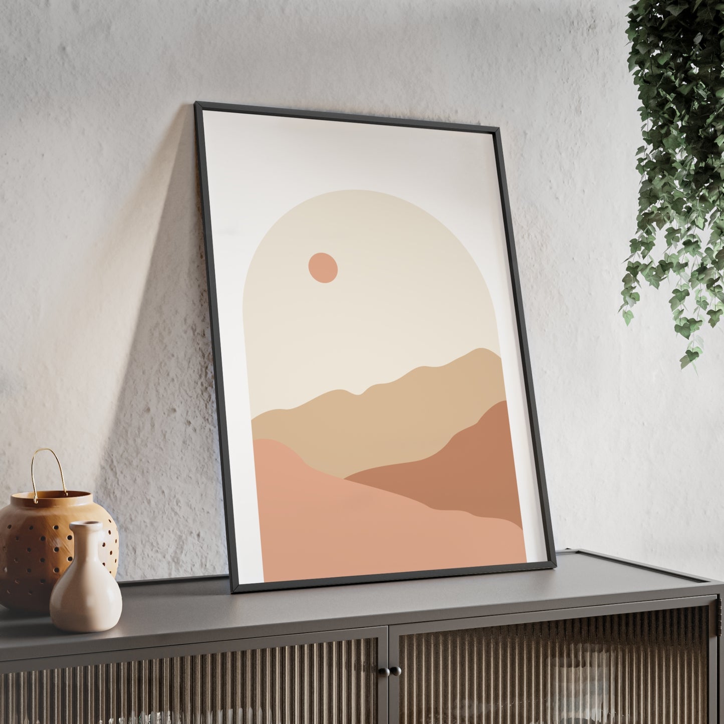 Poster with Wooden Frame