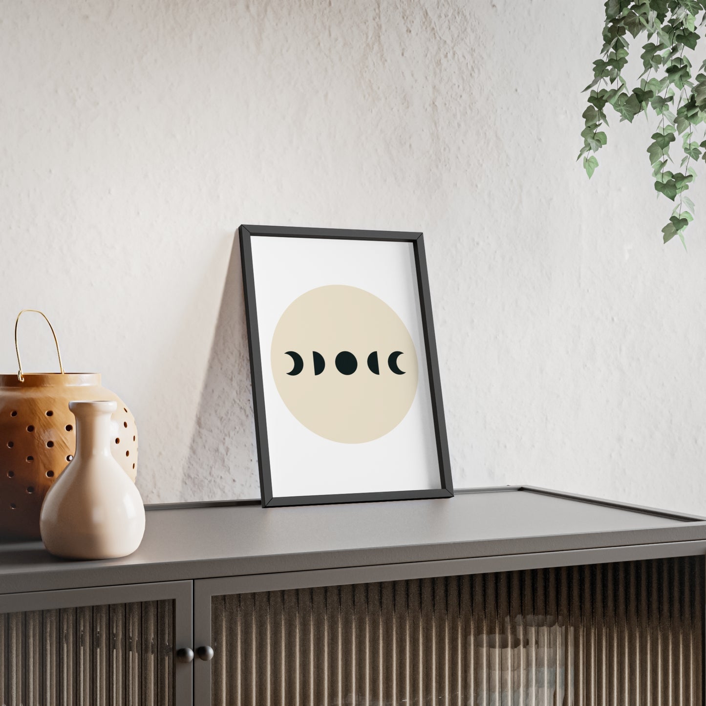 Poster with Wooden Frame