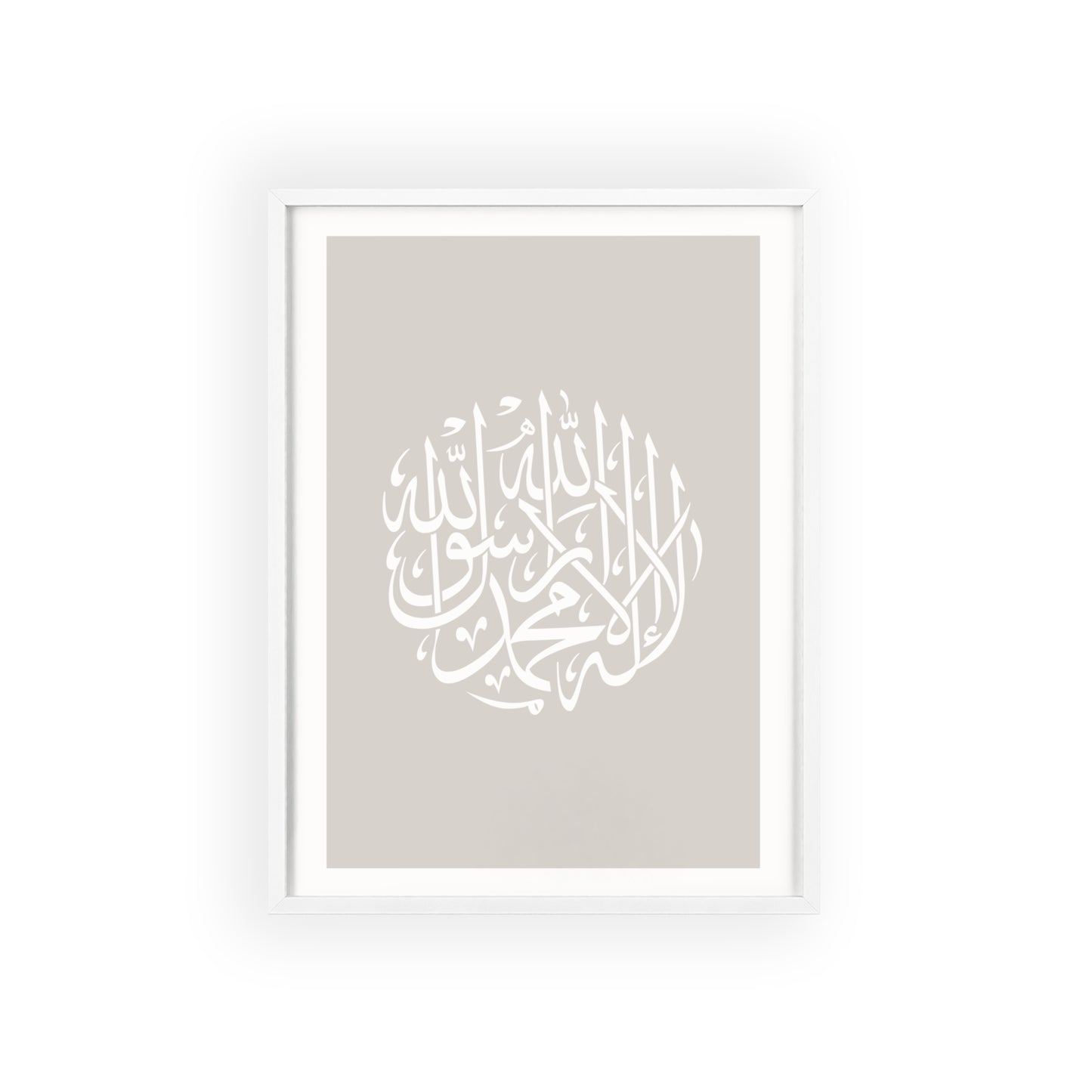 Poster with Wooden Frame