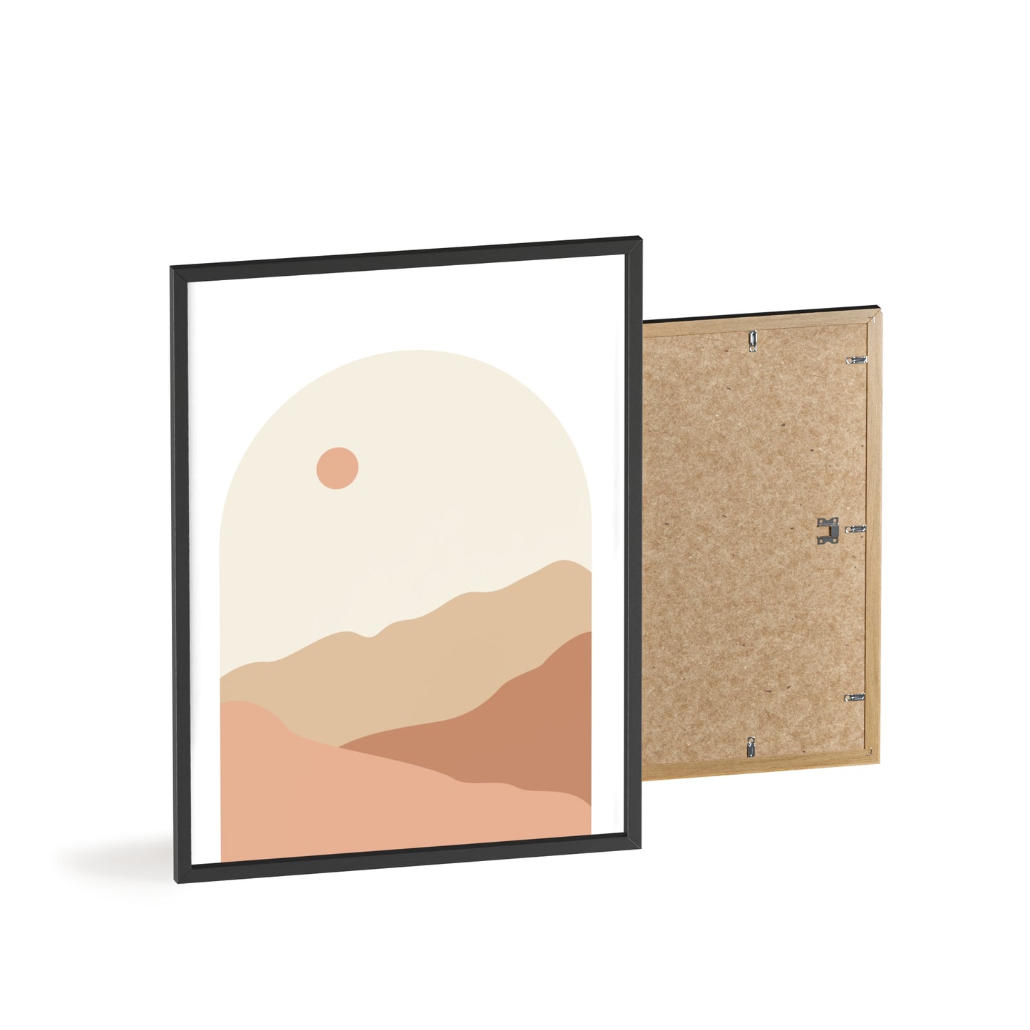 Poster with Wooden Frame