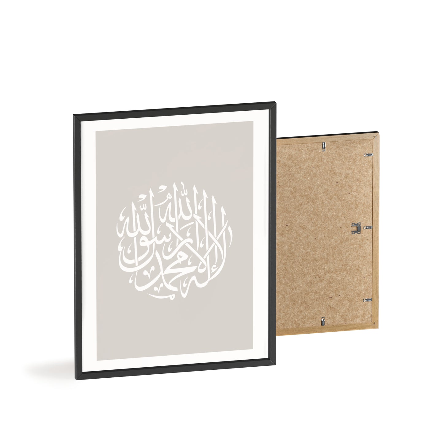 Poster with Wooden Frame