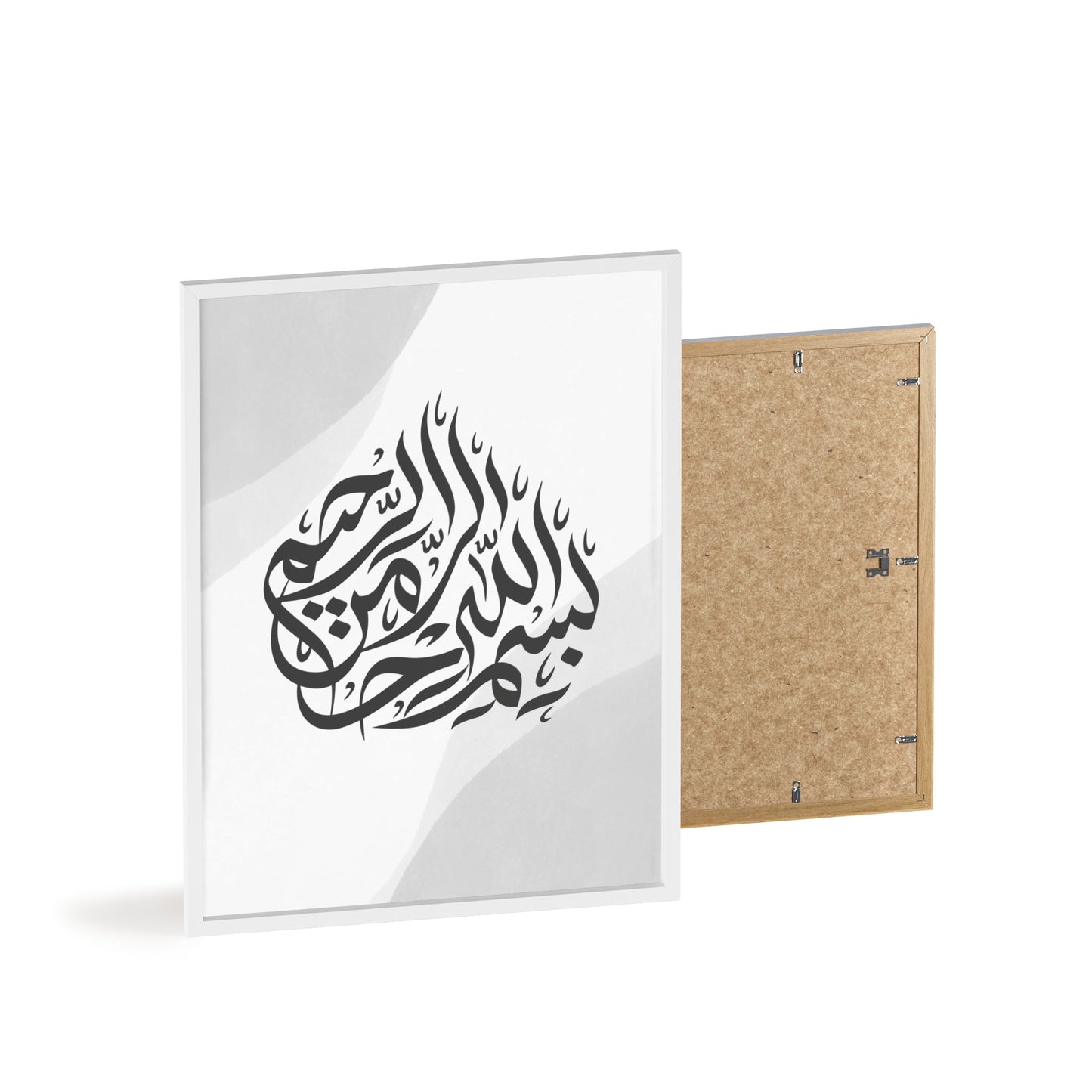 Poster with Wooden Frame