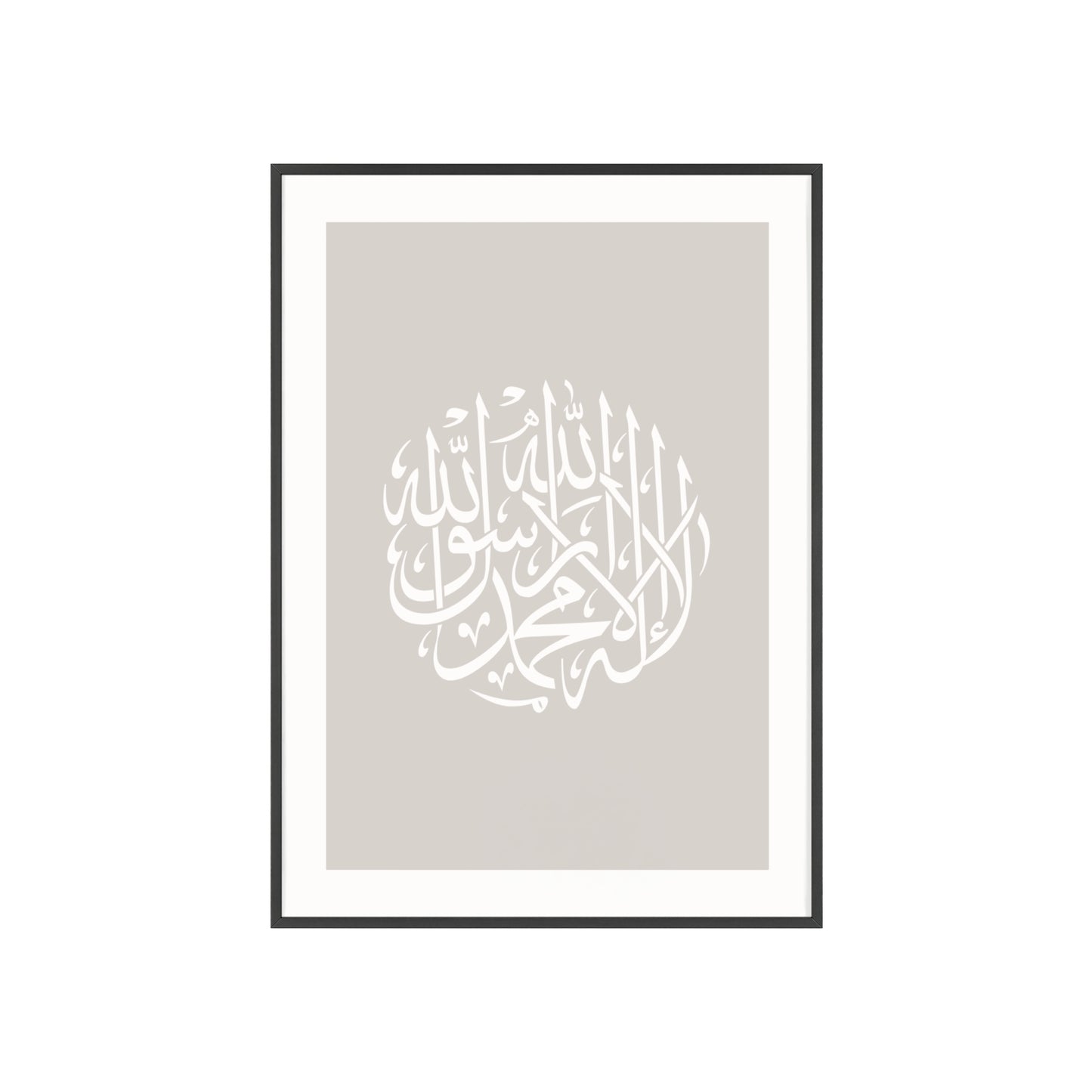 Poster with Wooden Frame
