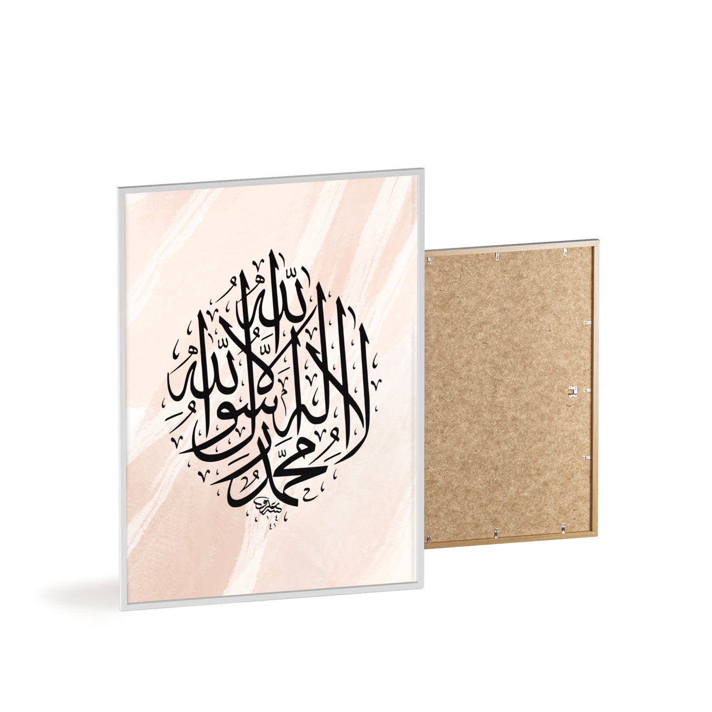 Poster with Wooden Frame