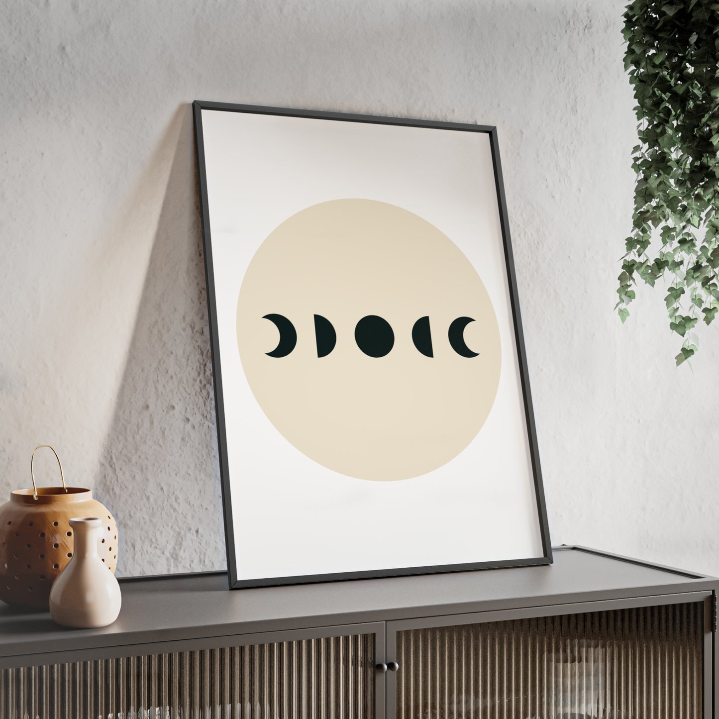 Poster with Wooden Frame