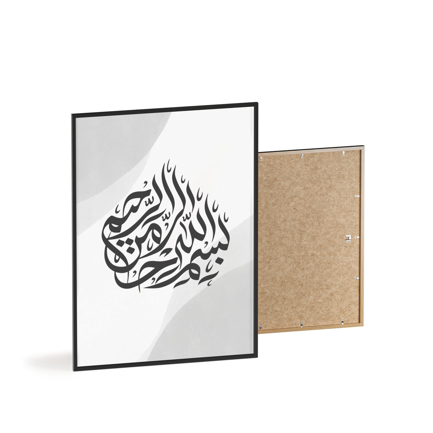 Poster with Wooden Frame