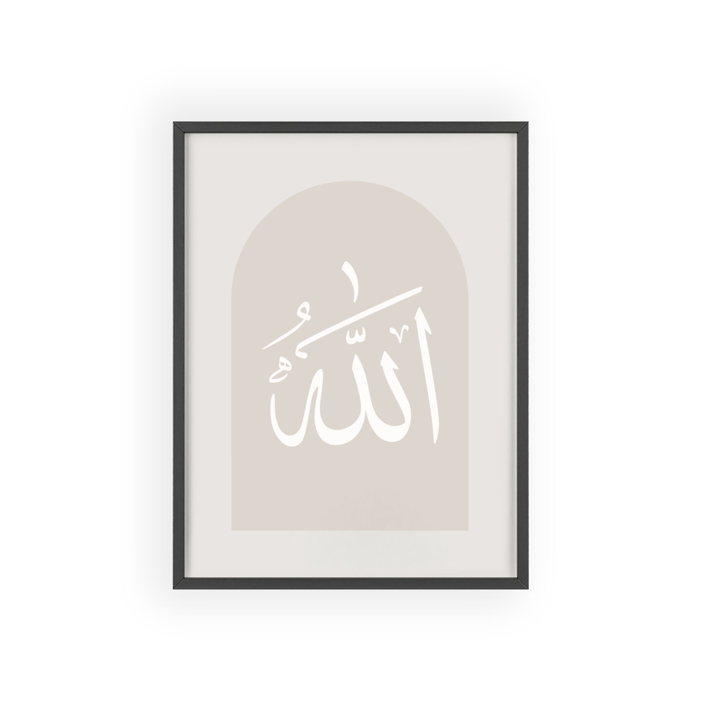 Poster with Wooden Frame