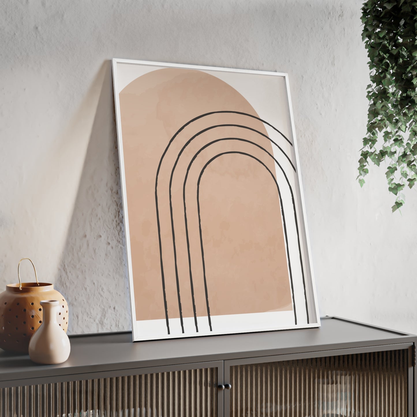 Poster with Wooden Frame