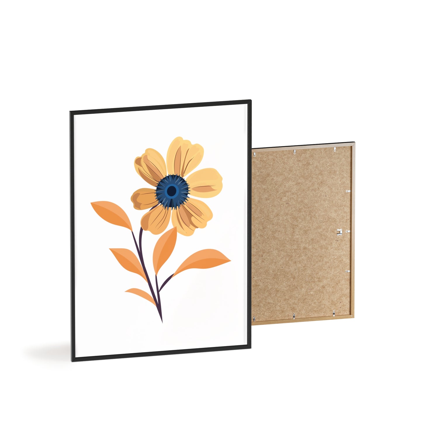 Poster with Wooden Frame