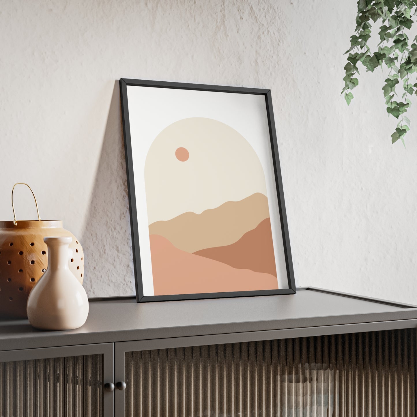 Poster with Wooden Frame