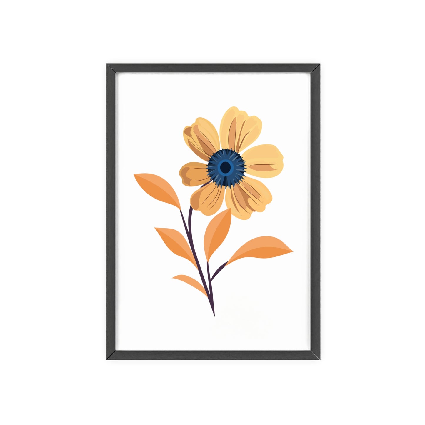 Poster with Wooden Frame