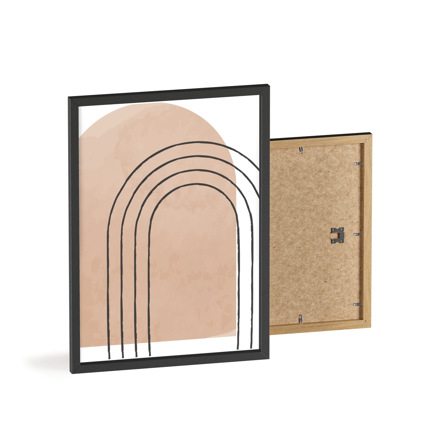 Poster with Wooden Frame