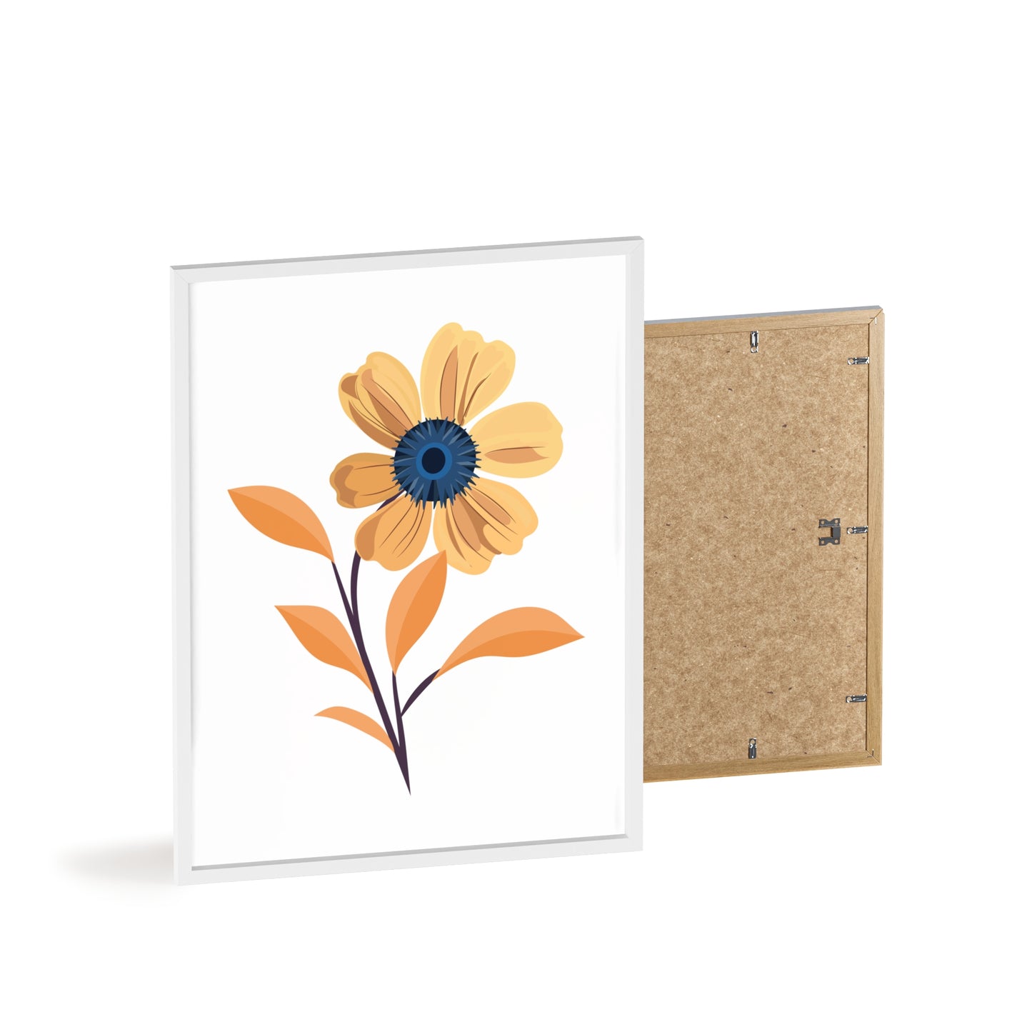 Poster with Wooden Frame