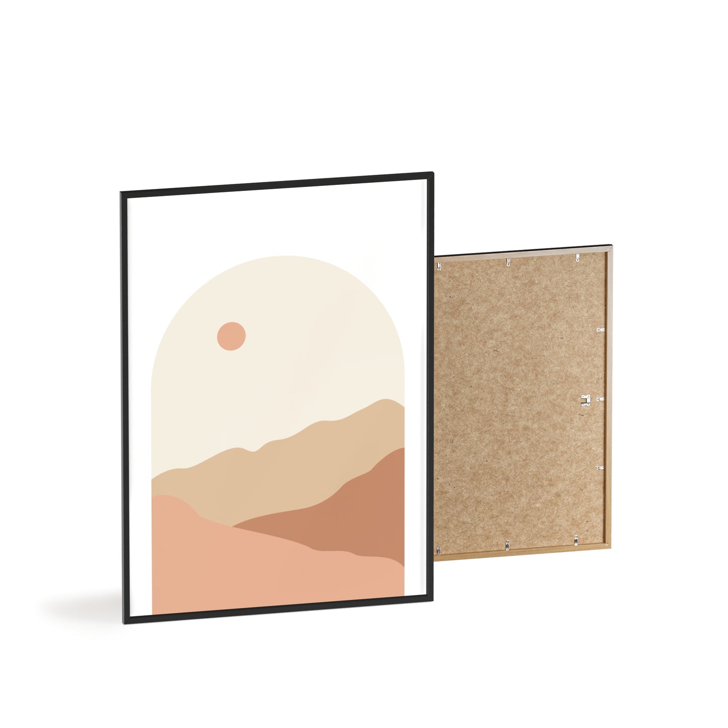 Poster with Wooden Frame