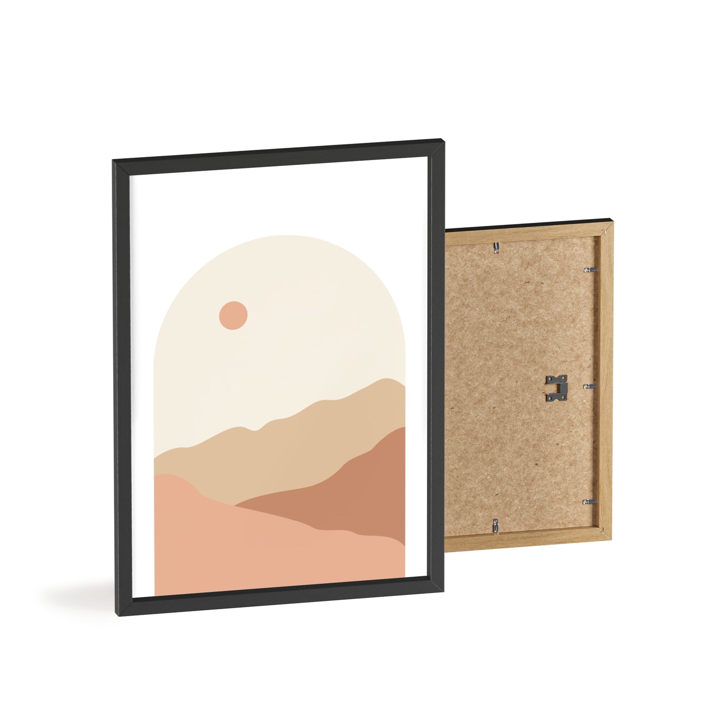 Poster with Wooden Frame