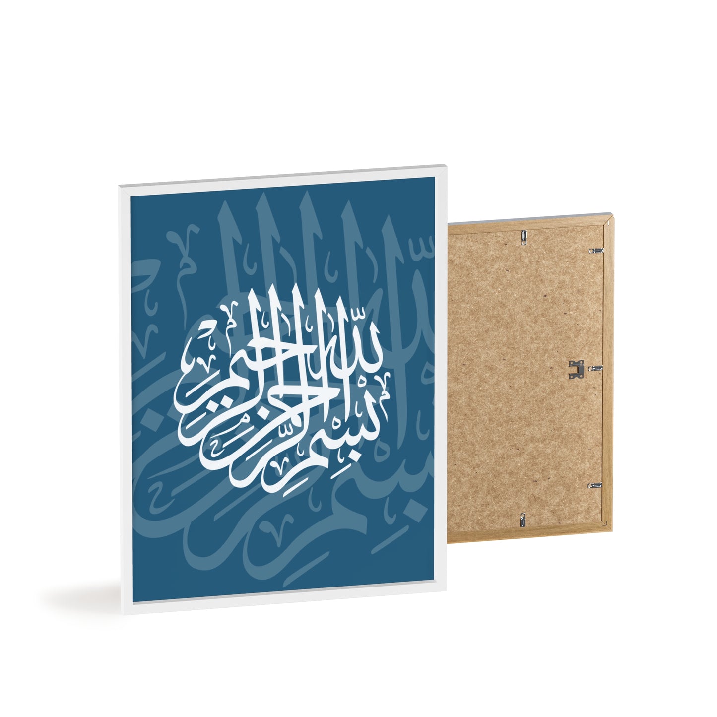 Poster with Wooden Frame