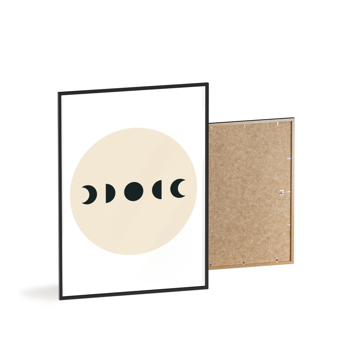 Poster with Wooden Frame