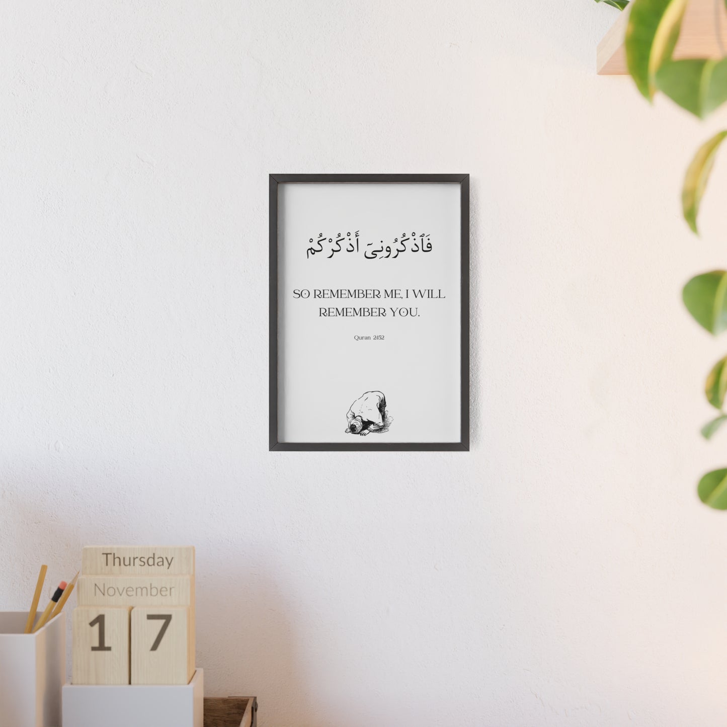 Posters with Wooden Frame