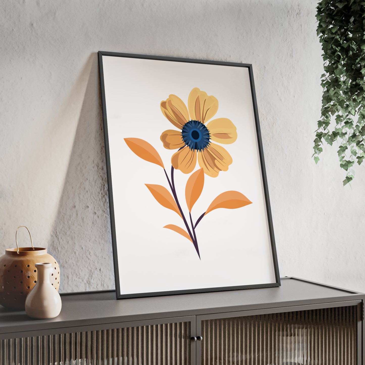 Poster with Wooden Frame