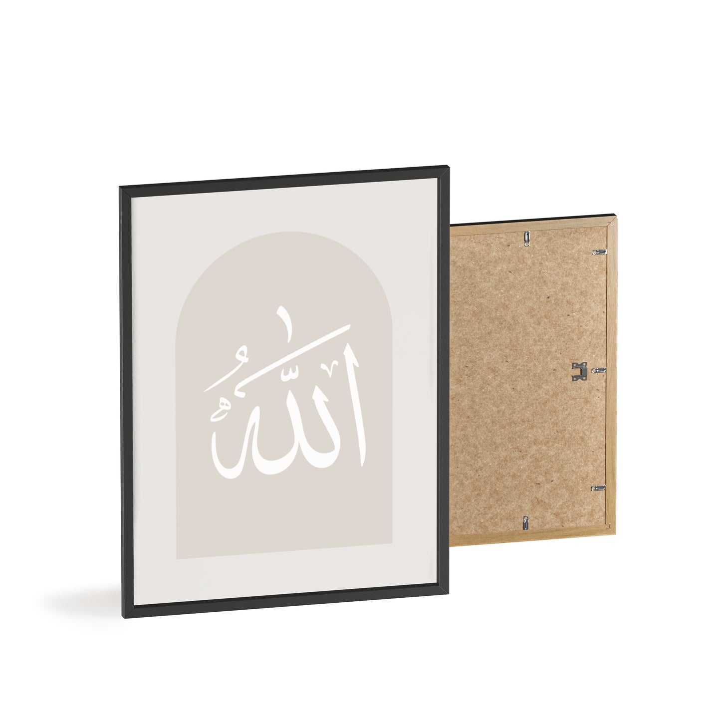 Poster with Wooden Frame