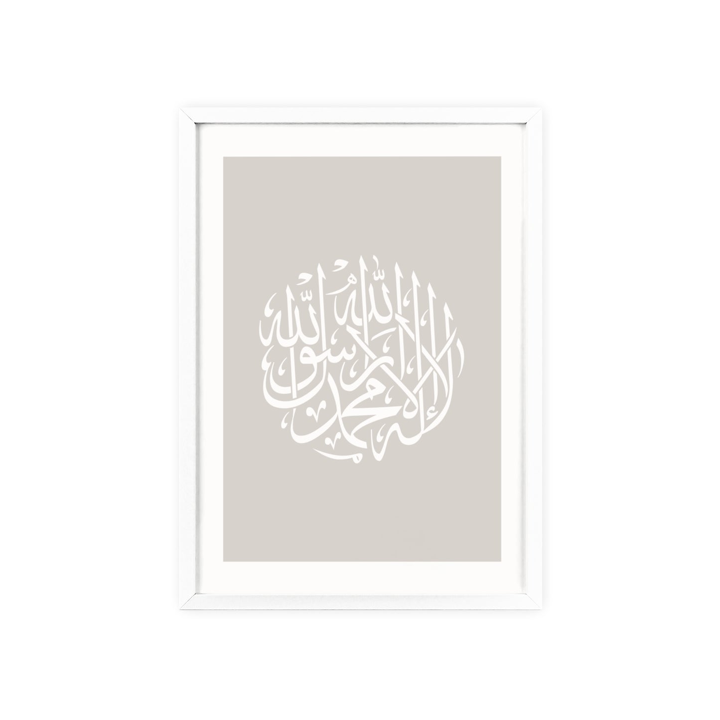 Poster with Wooden Frame