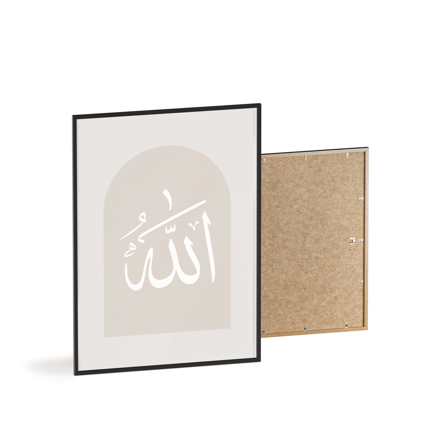 Poster with Wooden Frame